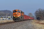 BNSF 7649 Leads the U-GALSPM